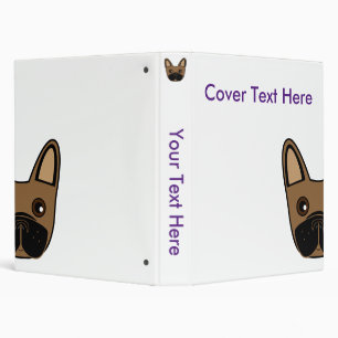 Brown Frenchie Binder or Photo Album