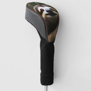 Brown Fuzzy Sloth,  Golf Head Cover