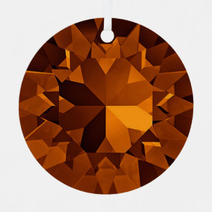 Brown Gems Ornament