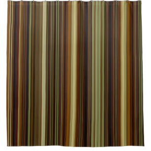 Brown Gold and Green Stripes