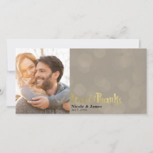 Brown Gold Mariage Photo Love & Merci Merci