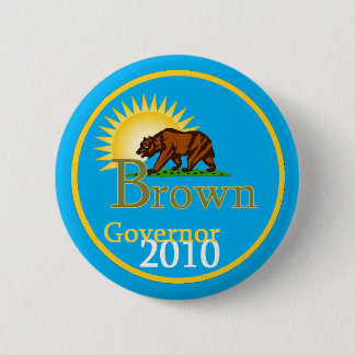 BROWN Governor 2010 Button
