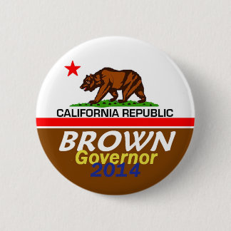 BROWN Governor 2014 Button