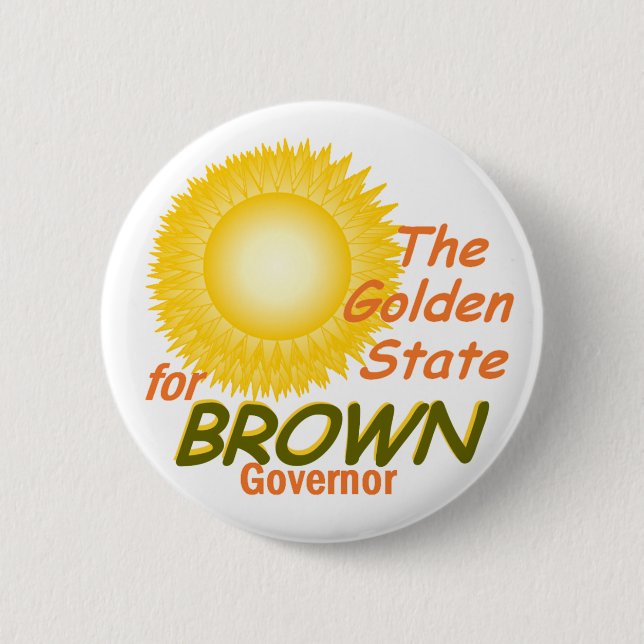 BROWN Governor Button (Front)