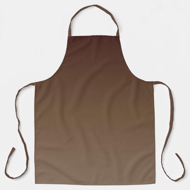Brown Gradient Apron (Front)