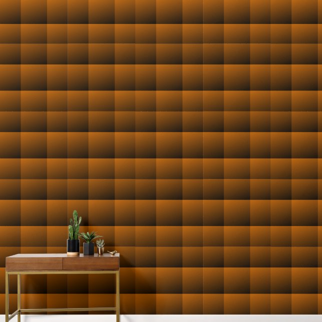 Brown gradient ombre wallpaper (Hallway)