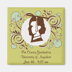 Brown Graduate Reminder Magnet