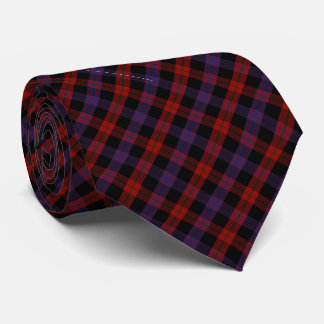 Brown Grady Tartan Plaid Pattern Tie