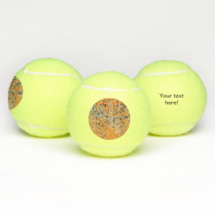 Brown grey texture tennis balls