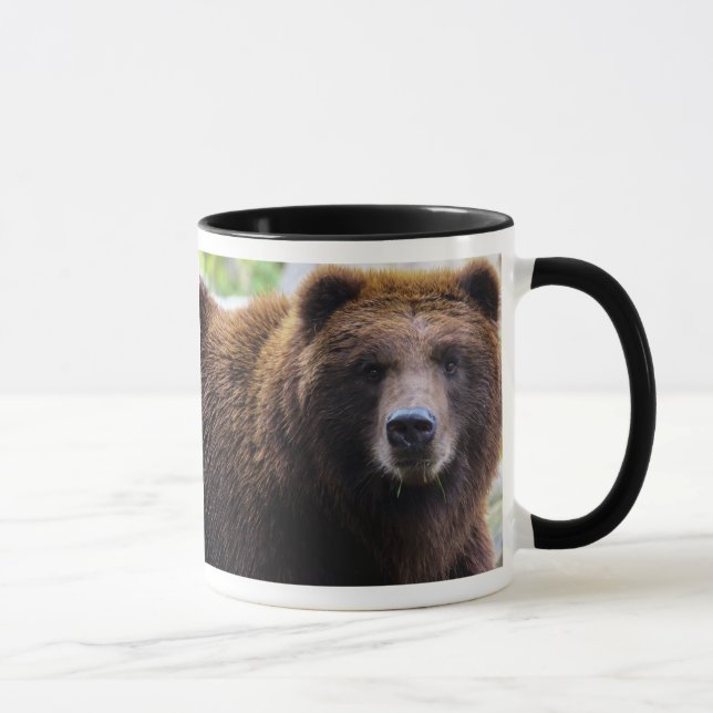 Brown Grizzly Bear Mug (Right)
