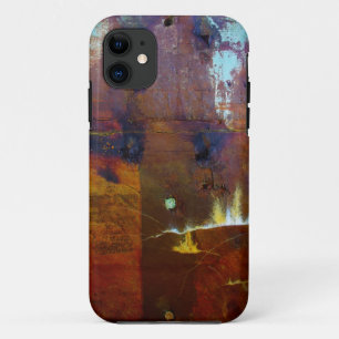 Brown grunge style iPhone 11 case