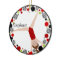 Brown Hair Gymnast Red, Black & Green Personalized