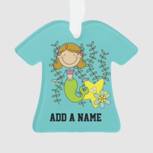 Brown Haired Mermaid