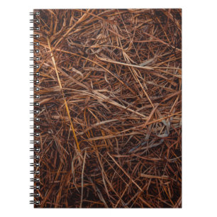 Brown hay notebook