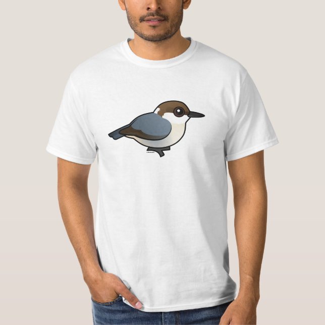 Brown-headed Nuthatch T-Shirt (Front)