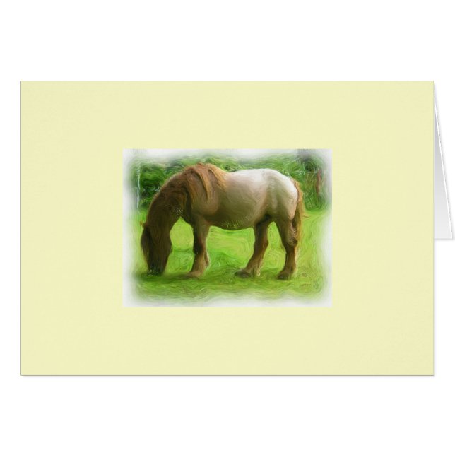 Brown horse (Front Horizontal)