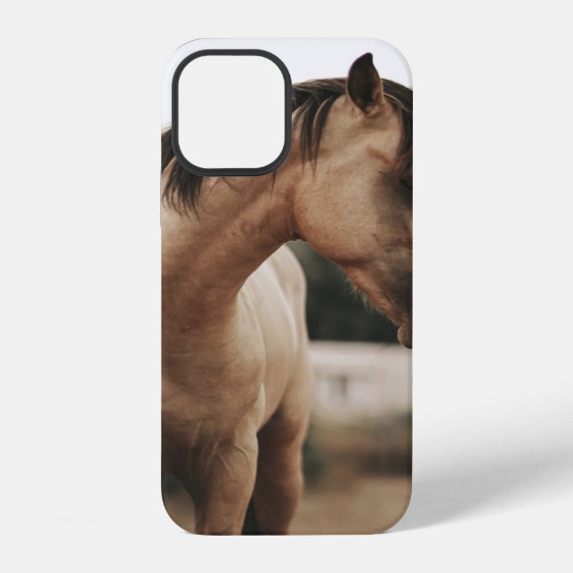 BROWN HORSE iPhone CASE (Back)