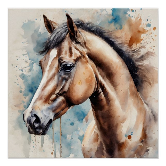 Brown Horse no 6 Poster (Front)