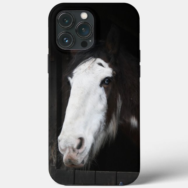 Brown Horse on Farm Case-Mate iPhone Case (Back)