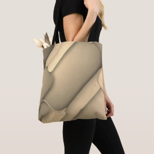 Brown Hues Modern Art Design Tote Bag