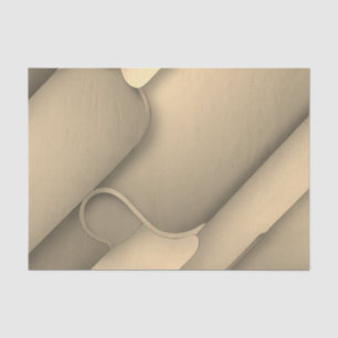 Brown Hues Modern Art Tissue Paper