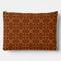 Brown Kaleidoscope Mandala Pattern