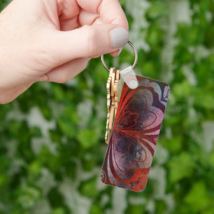 brown keychain