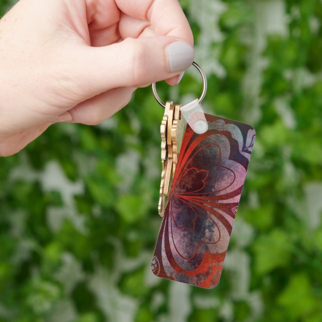 brown keychain (Hand)