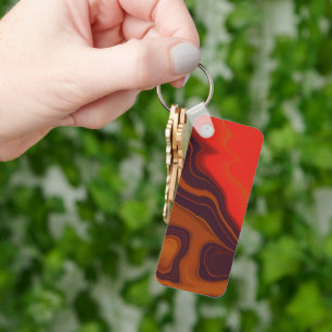 brown keychain