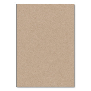 Brown Kraft Paper Background Printed Table Number