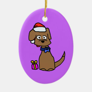 Brown Labrador Ornament