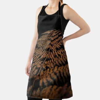 Brown Leaf Apron