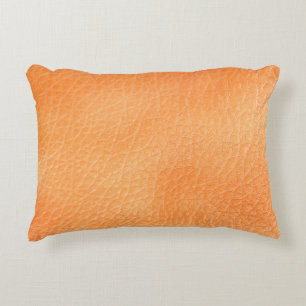 Brown leather background. abstract, accessories, Accent Pillow