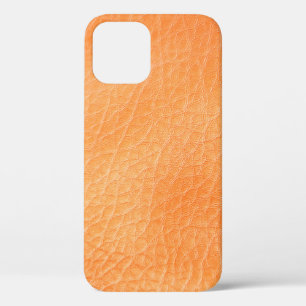  Brown leather background. abstract, accessories,  iPhone 12 Case