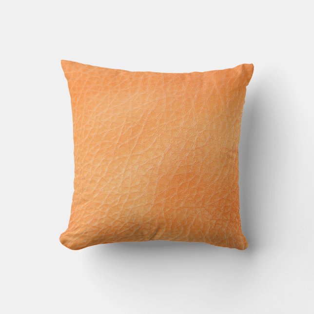  Brown leather background. abstract, accessories,  Throw Pillow (Front)