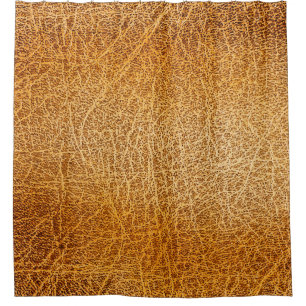 Brown Leather: Detailed Texture Closeup