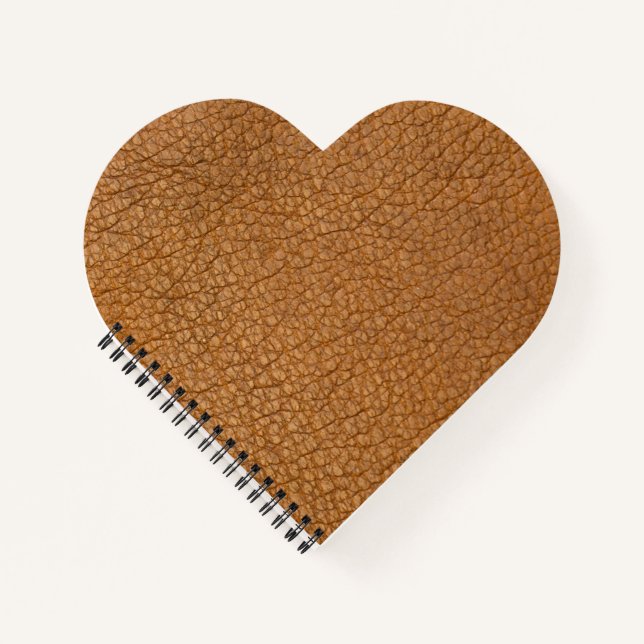 Brown leather  notebook (Front)