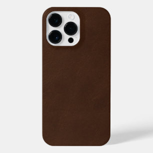 Brown Leather Phone Case Classic Durable Stylish 