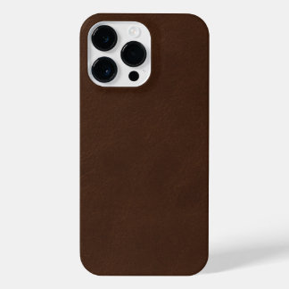 Brown Leather Phone Case Classic Durable Stylish 