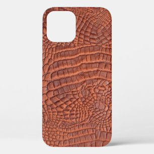Brown leather texture backgroundtexture,abstract,a iPhone 12 case