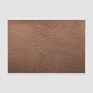Brown leather texture tissue paper