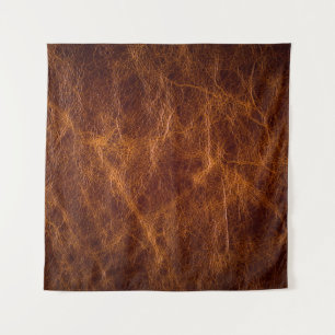 Brown leather textureleather,texture,background,ar tapestry