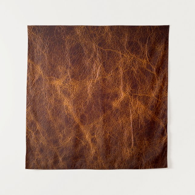 Brown leather textureleather,texture,background,ar tapestry (Front)