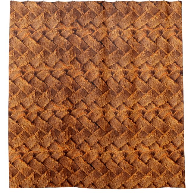 Brown leather woven backgroundleather,brown,backgr (Front)