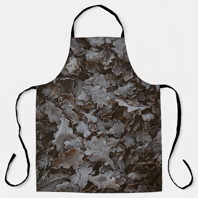 Brown leaves apron (Front)