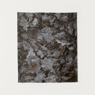 Brown leaves tapestry