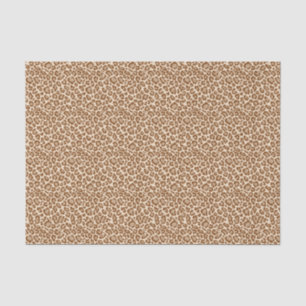 Brown Leopard Print Tissue Paper