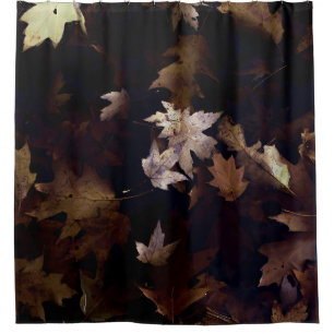 BROWN MAPLE LEAVES