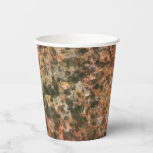 Brown Marble Coffee Cups 
