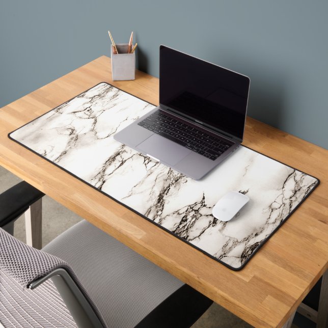Brown Marble Desk Mat (Office 2)